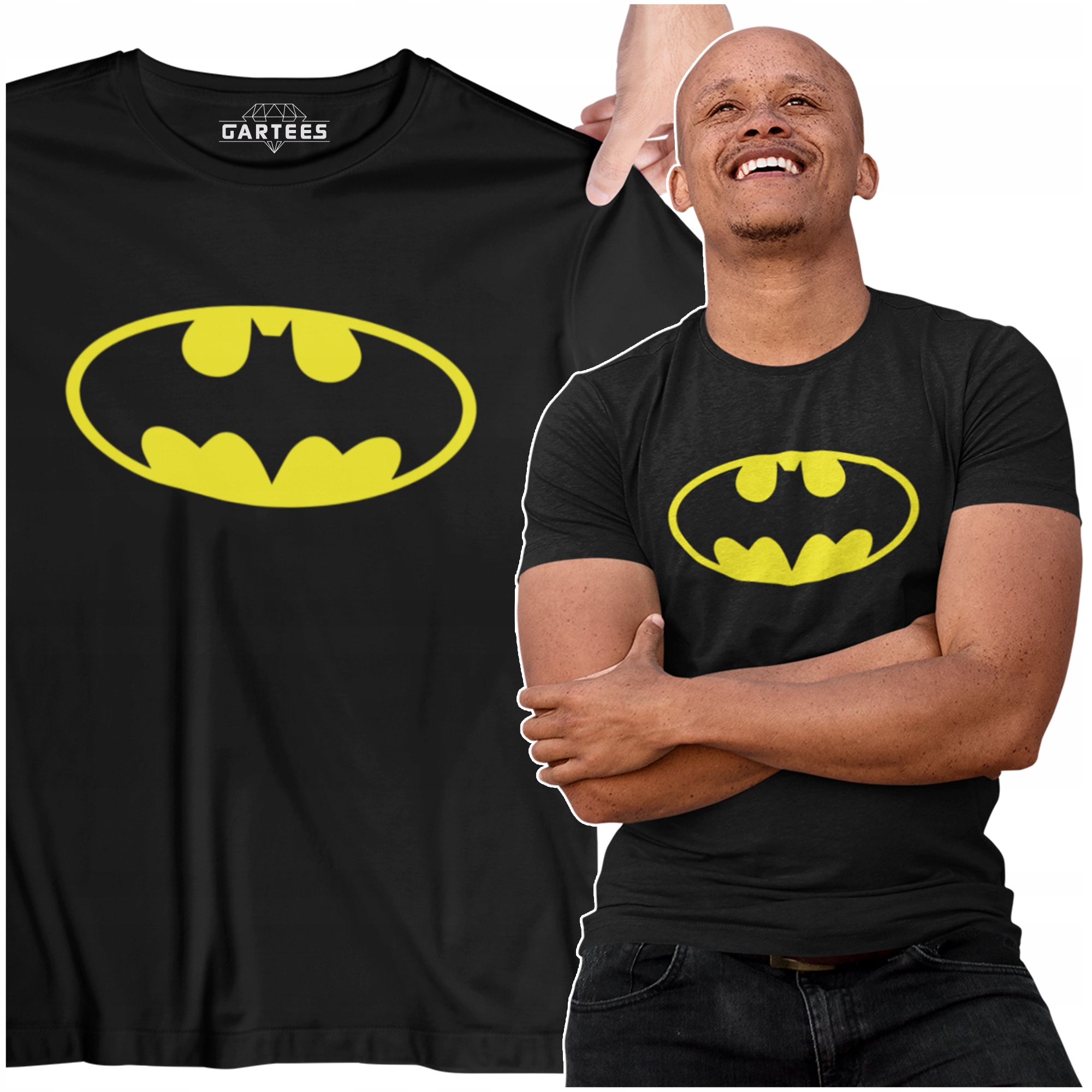 

Koszulka Męska Batman Bat Man Bed Men T-shirt