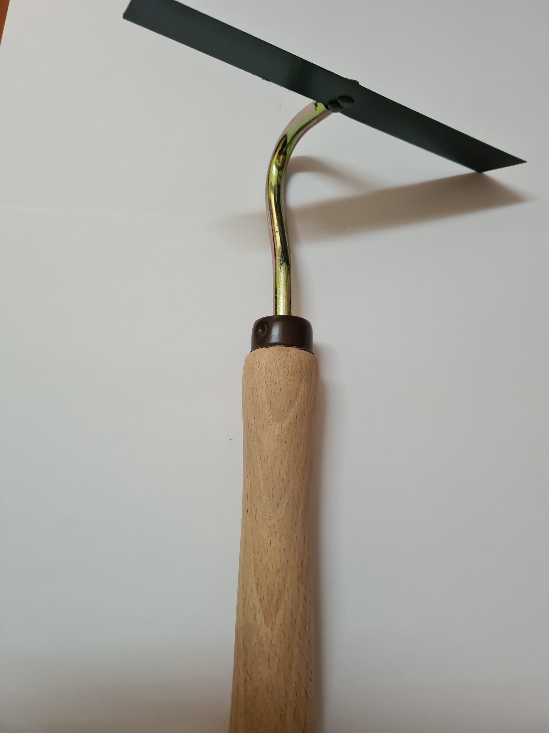 MOTYCZKA RĘCZNA NÓŻ DO PIELENIA PROSTA 15 CM Materiał uchwytu drewno