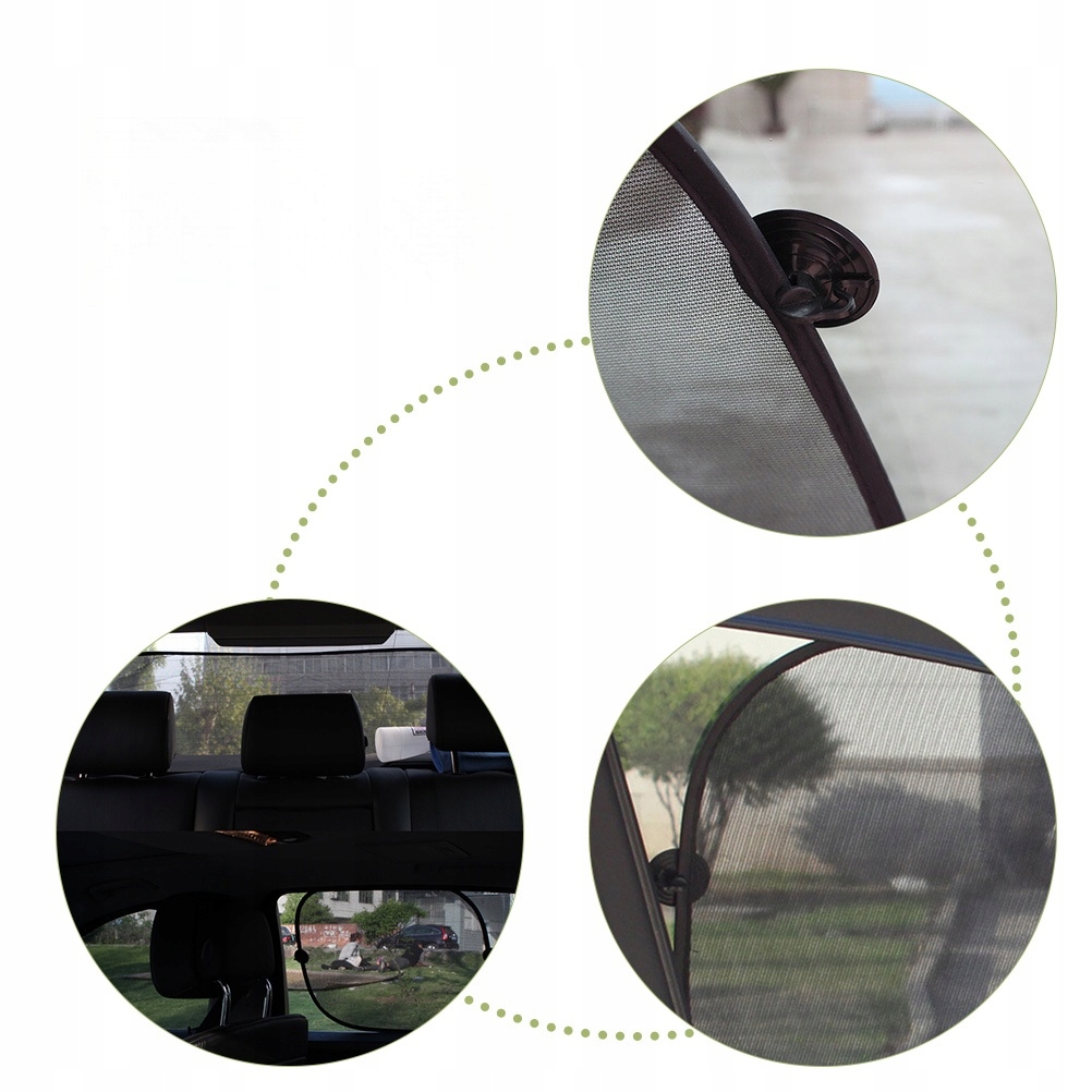 OSŁONA WNĘTRZA SAMOCHODU ZASŁONY NA OKNO SAMOCHODU Producent części Inny