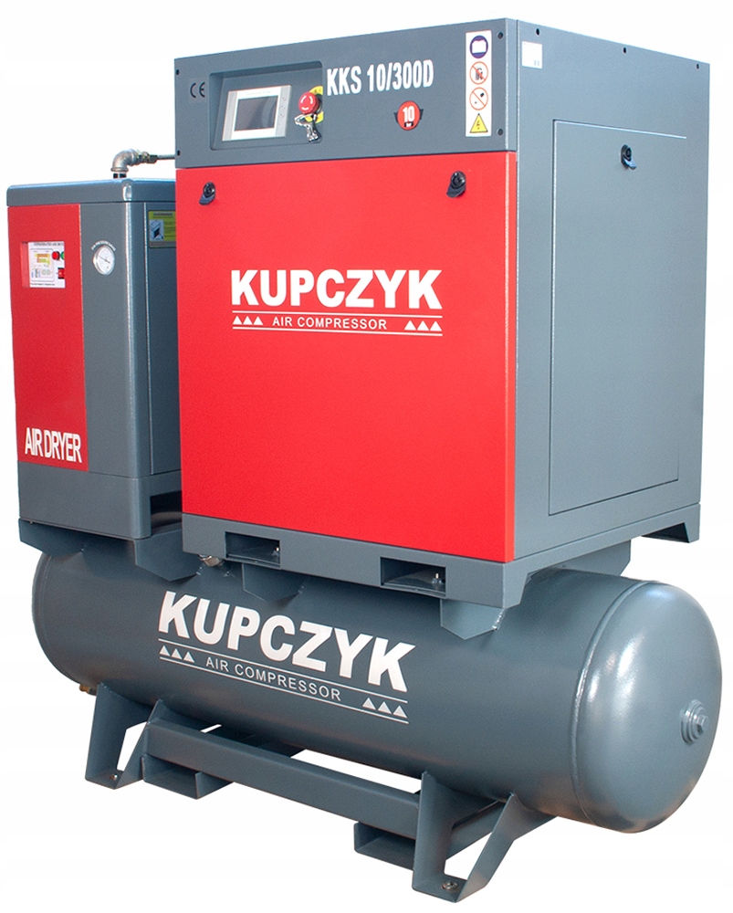 Kompresor Śrubowy Kupczyk KKS 10/300 D 970 l/min EAN (GTIN) 5907737371098
