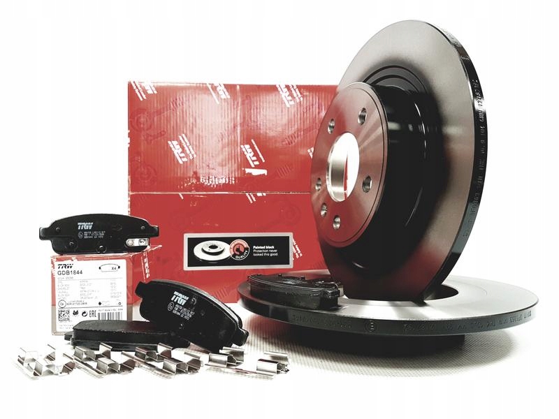 TRW ДИСКИ + КОЛОДКИ ЗАДНІ OPEL ASTRA J IV ZAFIRA C