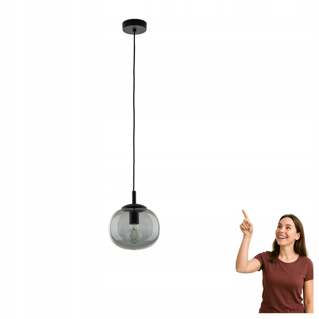 Závěsná lampa Vibe Graphite 5825 Tk Lighting