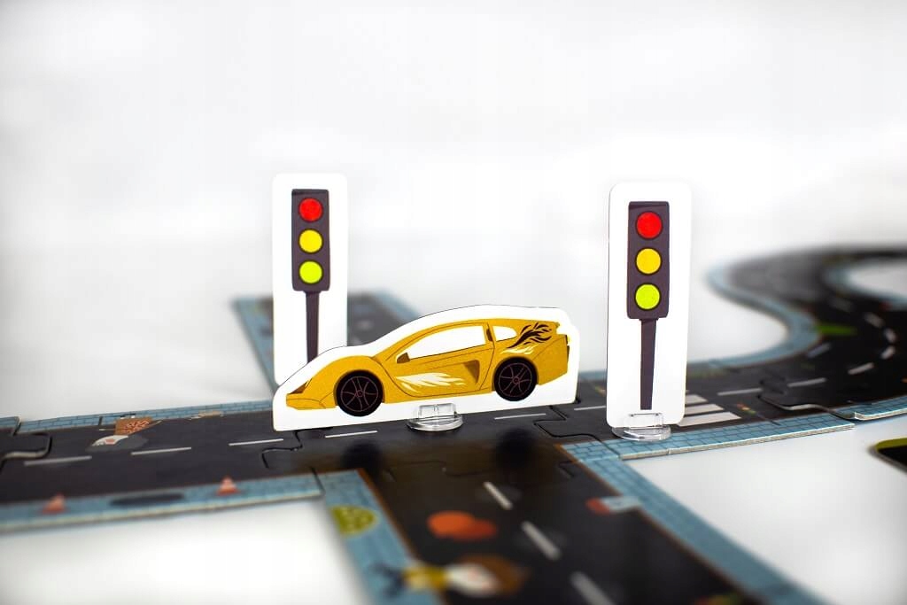 Droga. Duże puzzle z grą Wydawca Edgard