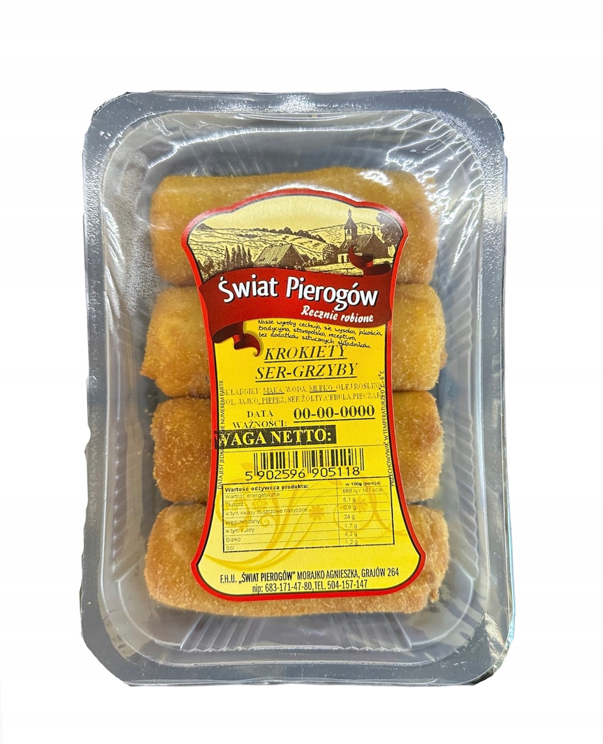 Levně Krokety Se Sýrem A Houbami 5ks Hotové Jídlo aromatické, Křupavé