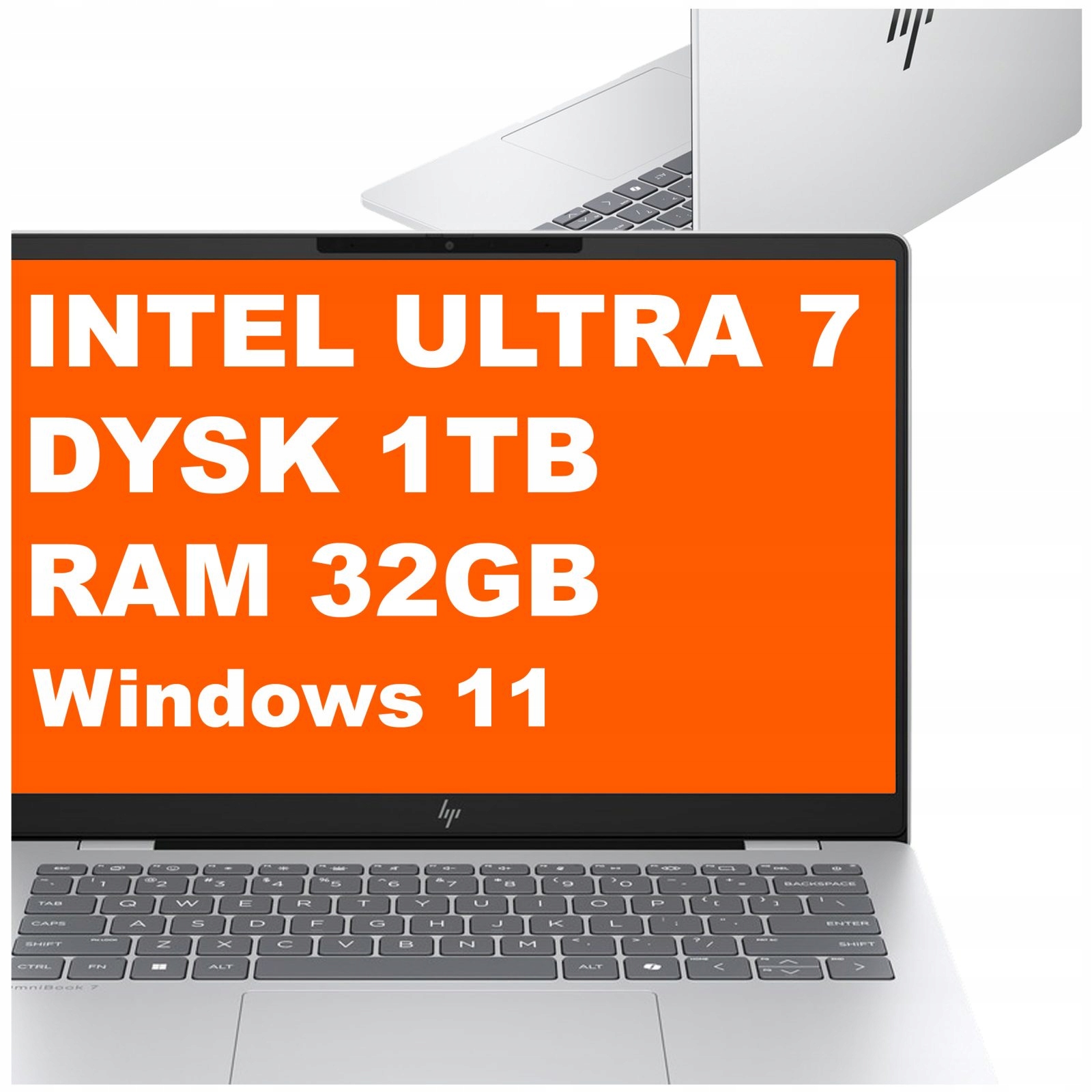 Notebook Hp OmniBook 7 Ai 14-fr Ultra 7 32GB 1TB Intel Arc 2k Win 11 Stříbrný