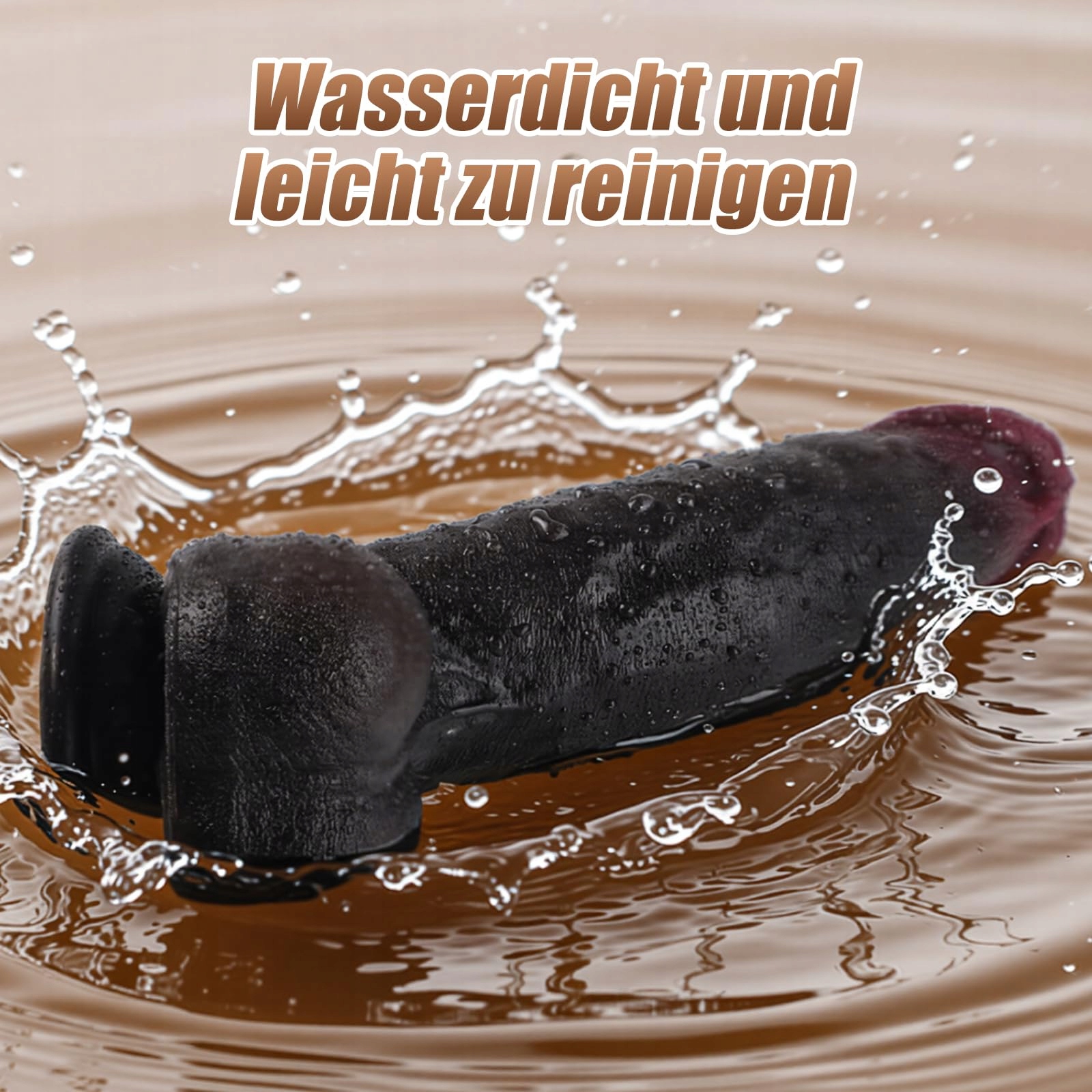 PRONFANS Realistyczny Dildo 22.5x5.5cm Silikonowy Z Przyssawką Dla Kobiet — miniatura 7