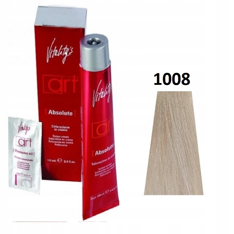 

Profesjonalna farba do włosów Vitalitys 1008