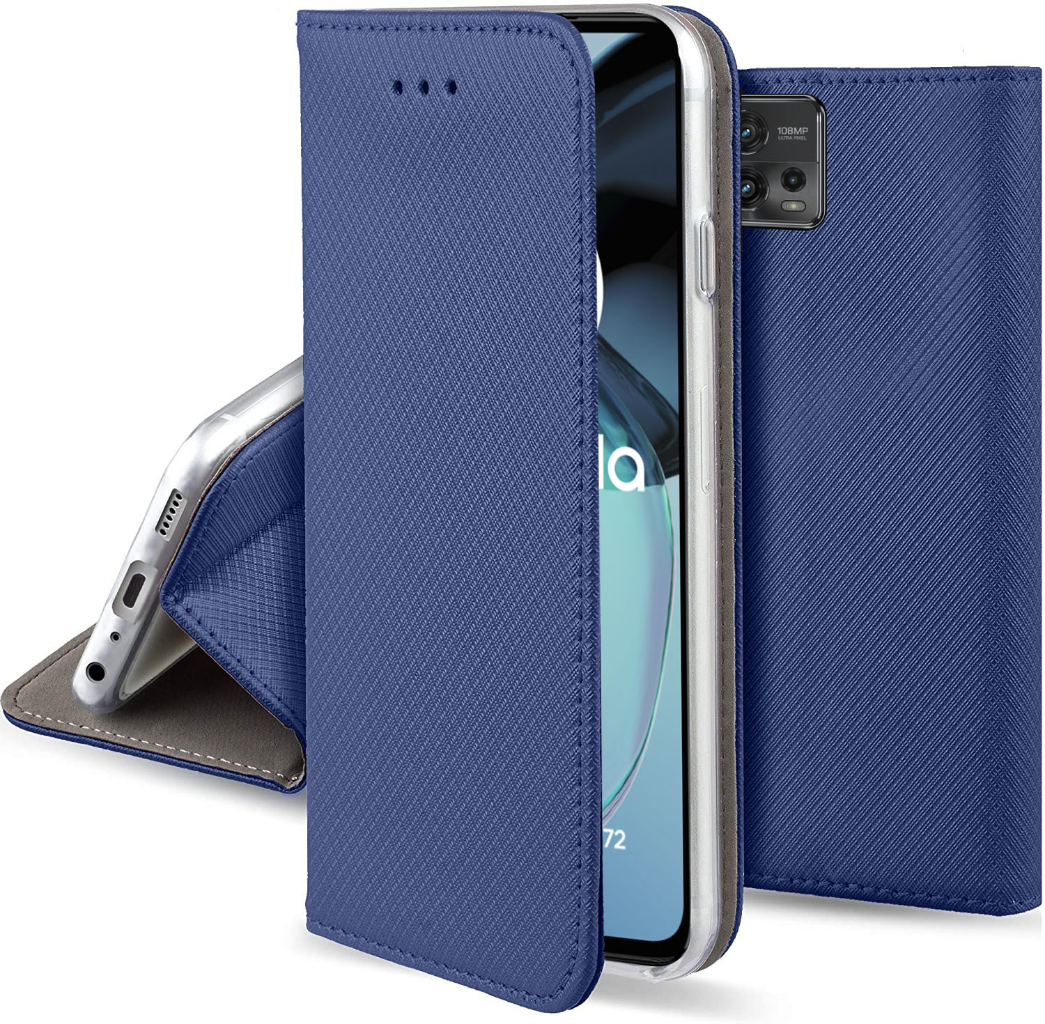 

Etui S-magnet +szkło do Motorola Moto G72