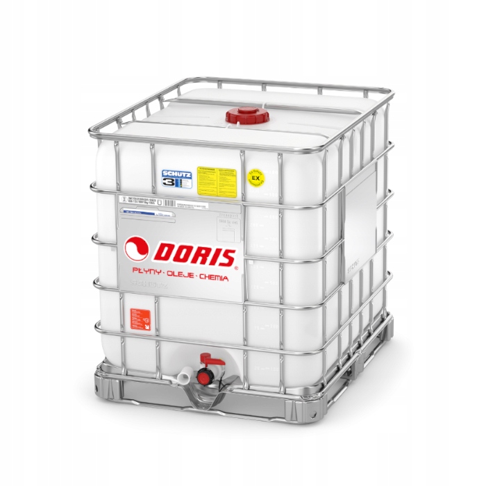 Doris zimní kapalina do ostřikovačů -22*C metanol červený s Ibc 1000L