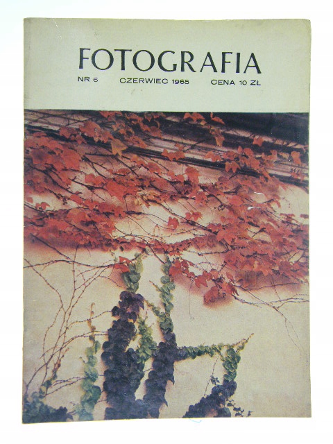 FOTOGRAFIA 6/1965 CZASOPISMO