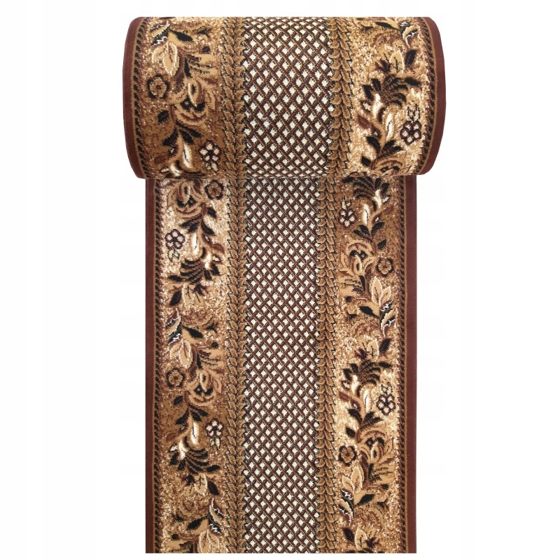 

Chodnik szer. 90 cm brązowy Obszycie