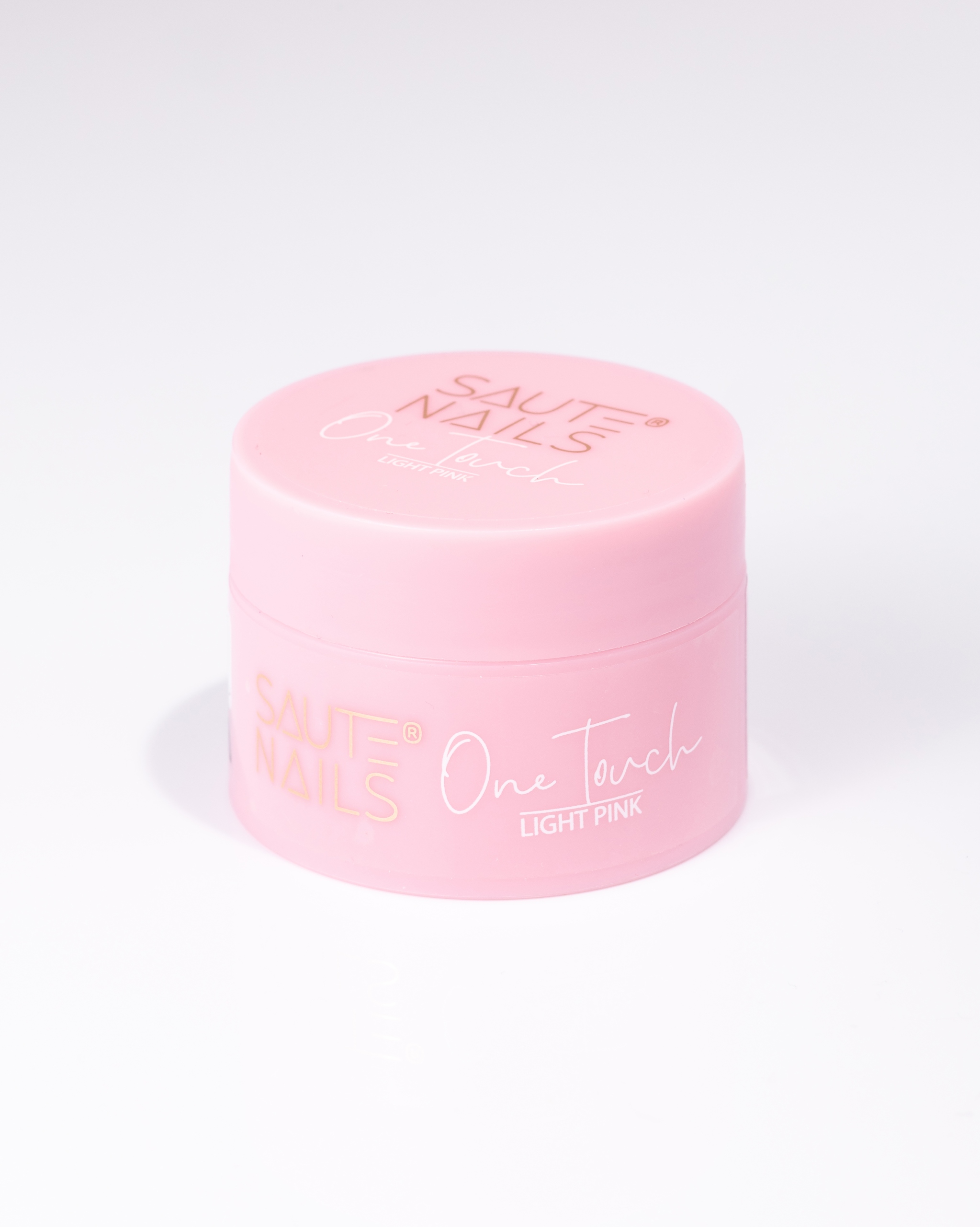 stavební gel Saute Nails One Touch světle Pink 30g mléčně růžový