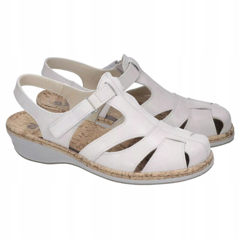 

Sandały damskie Suave 720137-8 Natural R..38 Skóra