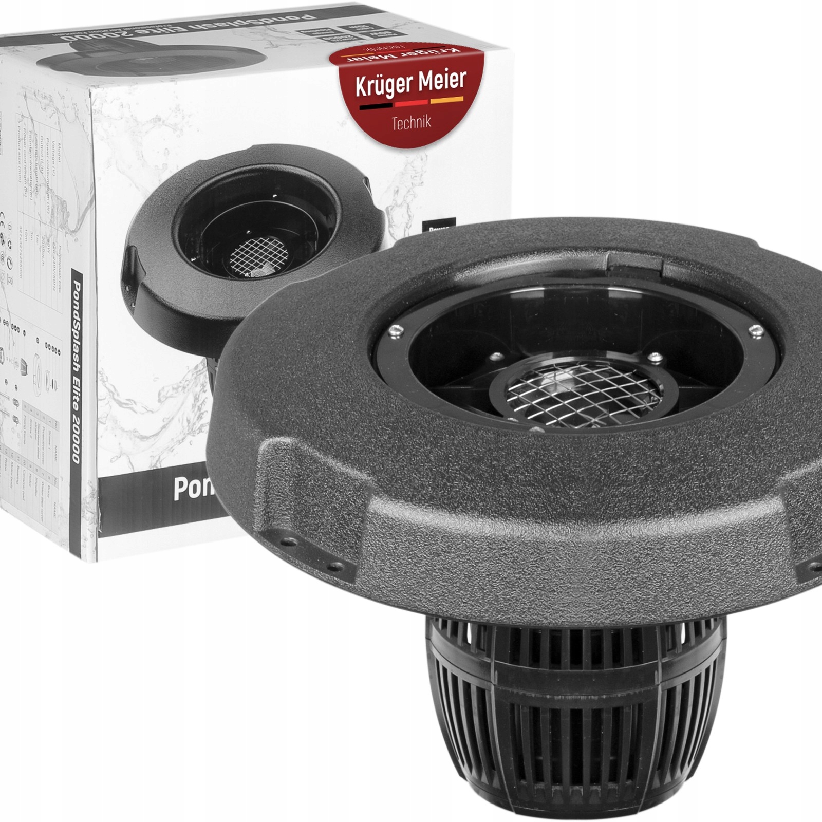 Výkonná Plávajúca Prevzdušňovacia Fontána S Energeticky Úspornou Účinnosťou 20000 L/h