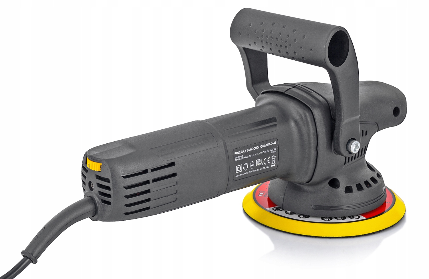 POLERKA SAMOCHODOWA MIMOŚRODOWA OSCYLACYJNA DA Z REGULACJĄ 3 X GĄBKA FUTRO Marka Majster Polska