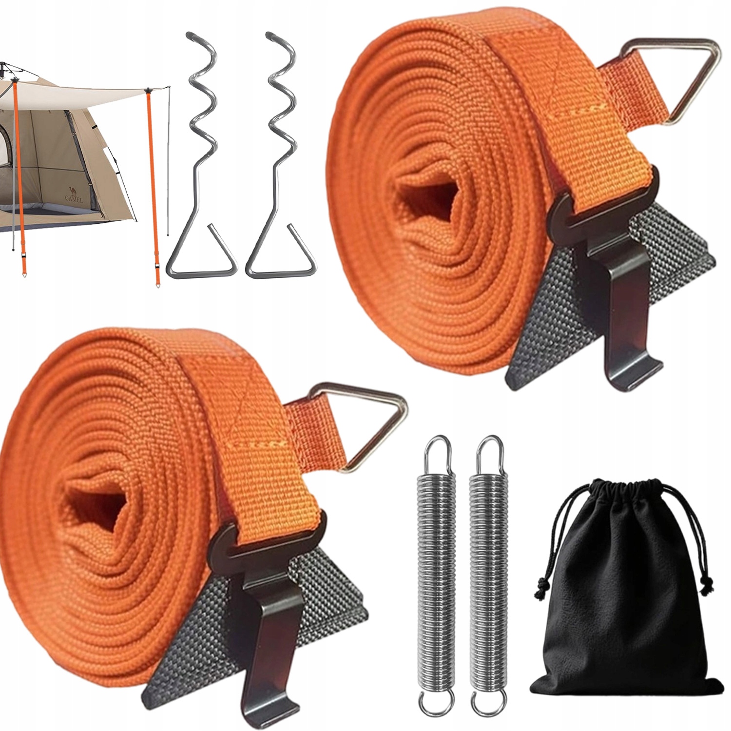 Sada Pro Upevnění Markýzy Storm Straps Pro Markýzy A Karavany 270 CM