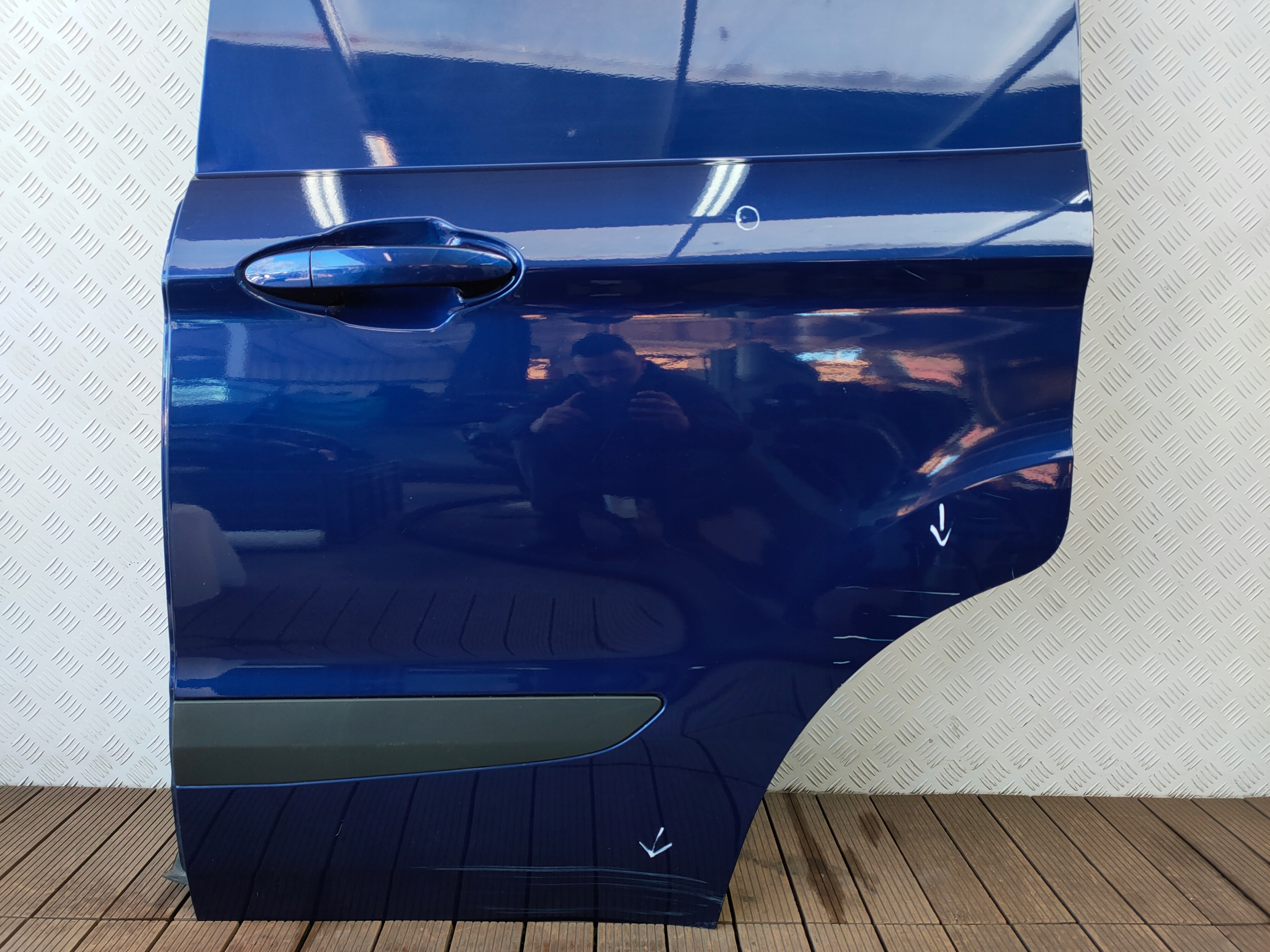 FORD TRANSIT COURIER MK2 14-18 door sliding side left original LAKIER