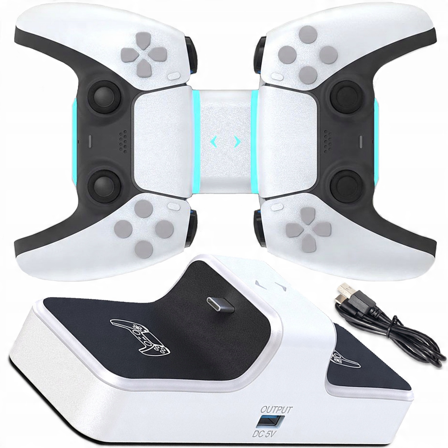 

Ładowarka Stacja Dokująca 2 Pady Dualsense Do PS5