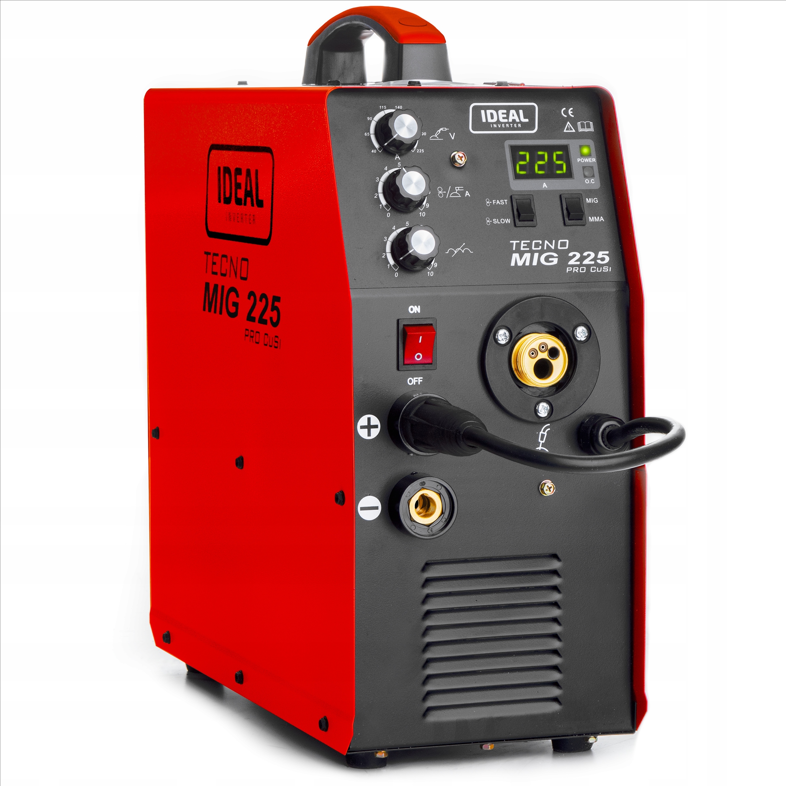 SPAWARKA INWERTOROWA INWERTER IDEAL MIG 225 PRO MAG MMA TIG ALU 225A 230V Kod producenta TMIG225CUSI