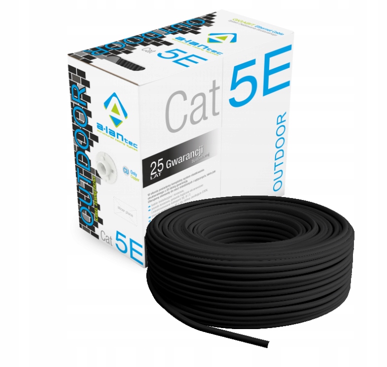 Zewnętrzna skrętka Alantec U/utp kat. 5e 50m