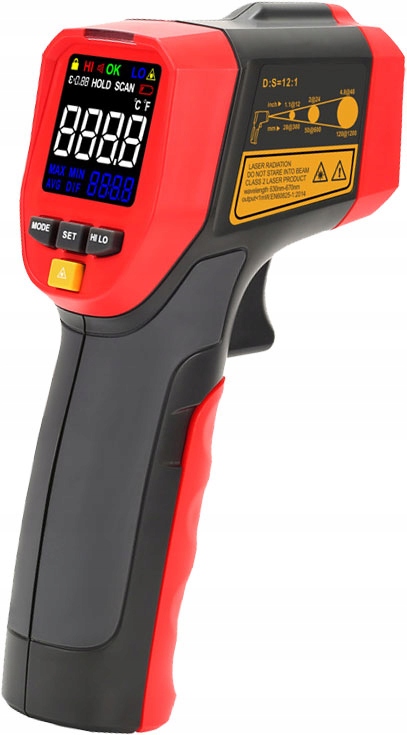 

UT301A+ pirometr cyfrowy termometr -32°C do 420°C