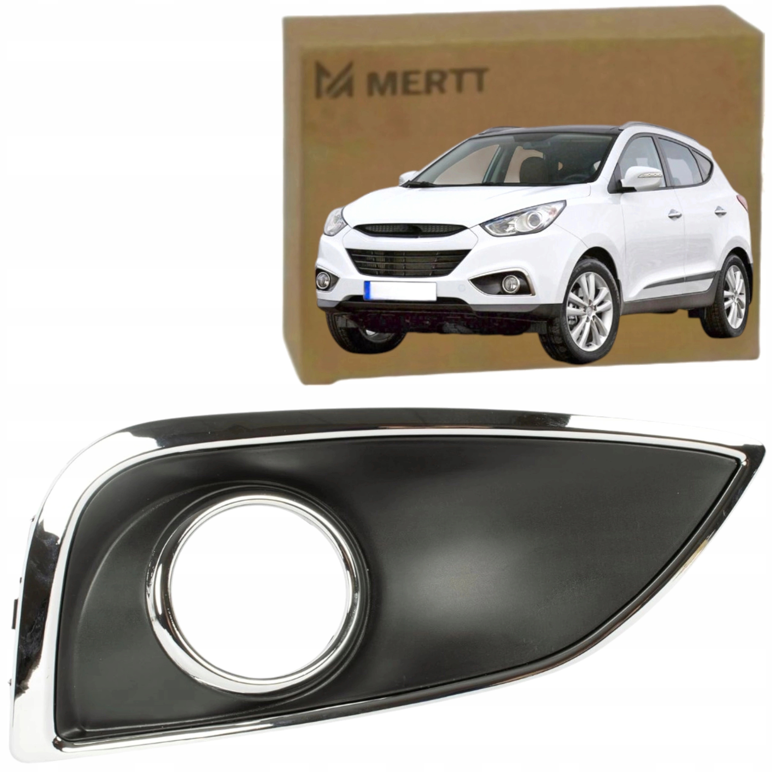 Hyundai IX35 LM 2010-2015 Mřížka Krytka Halogenová Pravá 86586-2Y000