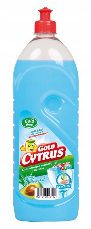 

Gold Cytrus Balsam, aloes płyn do naczyń 1l