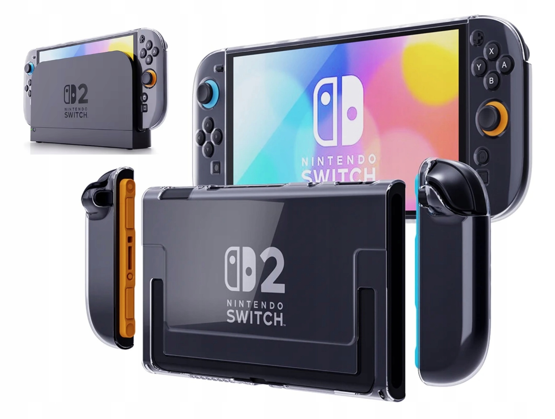 ETUI WZMOCNIONY SILIKON CASE POKROWIEC DO KONSOLI NINTENDO SWITCH 2 2025