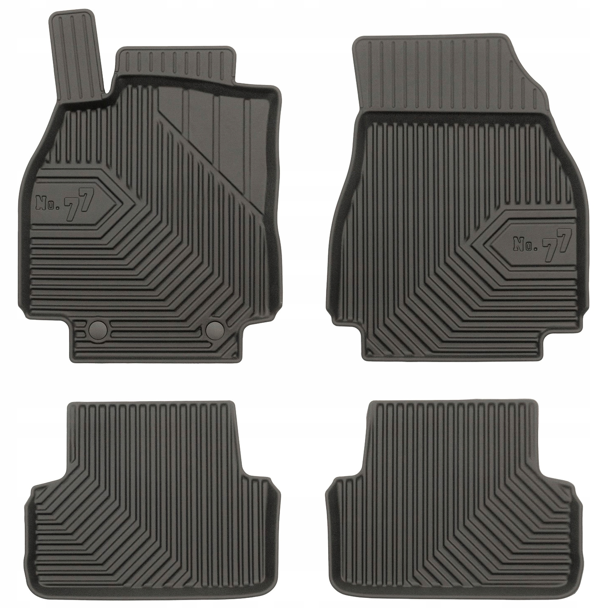 Gumové koberce č.77 Renault Megane II 2002-2008