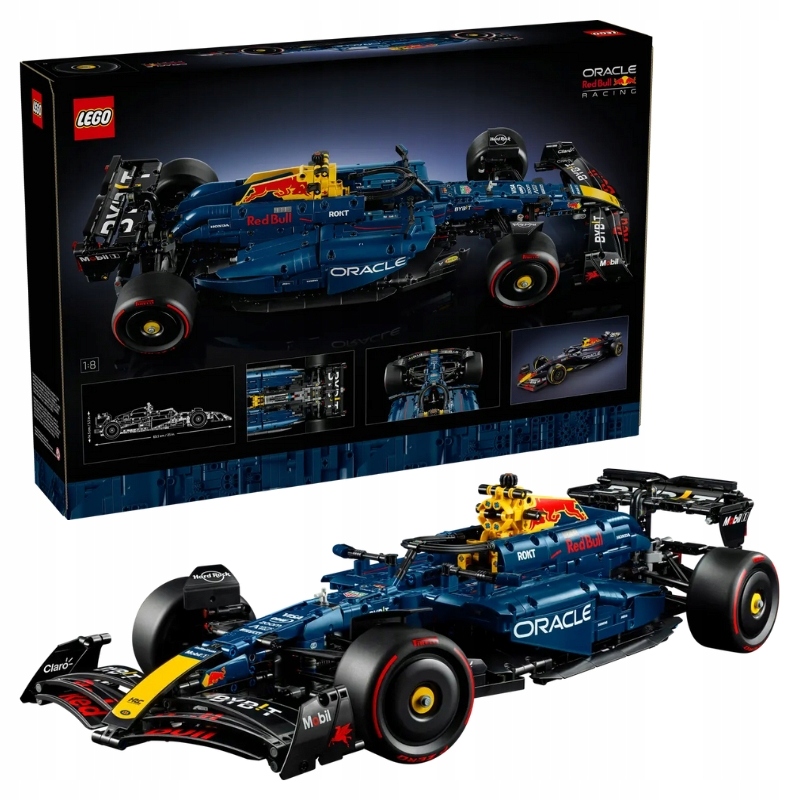 Lego Technic F1 Formule Red Bull Racing RB20 Boková Stavebnice
