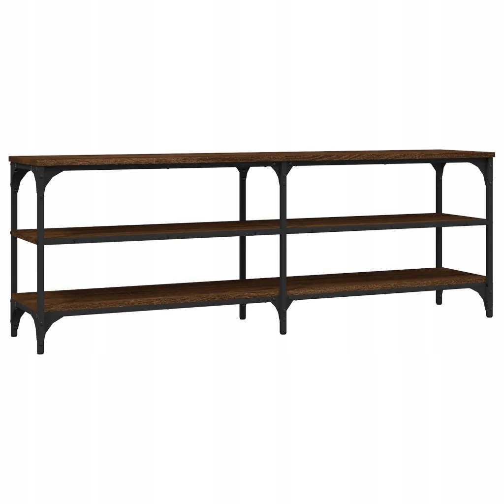 Szafka Tv Vintage 140x30x50cm brązowa