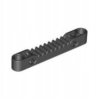 

Lego Zębatka płaska 1x7 Czarna 87761 4562009 N