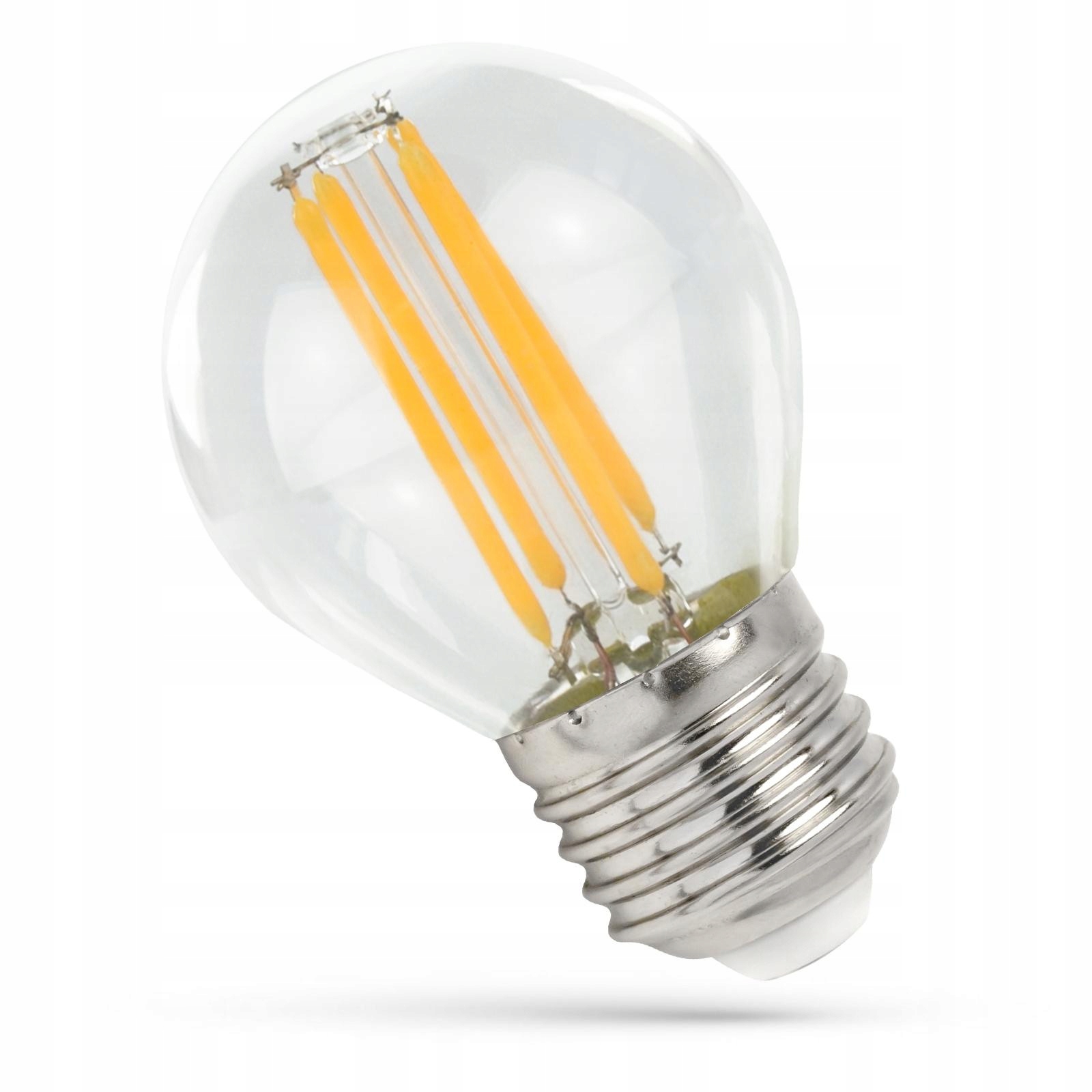 

Żarówka Led Kulka Filament E27 6W Clear Neutralna
