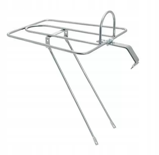 bagażnik Brn przedni/tylny Boulevard srebrny stalowy