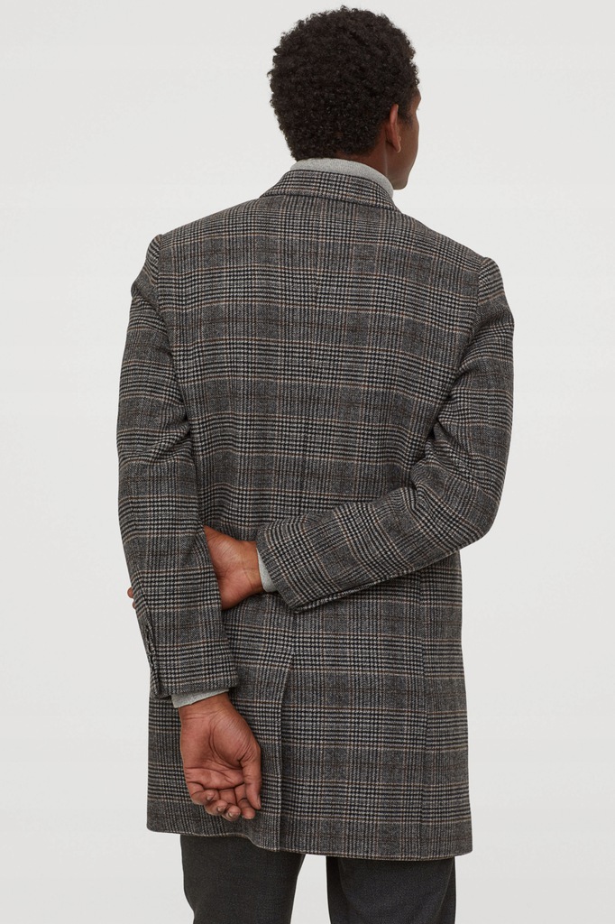 H&M Płaszcz z domieszką wełny rozm.44,S Marka H&M