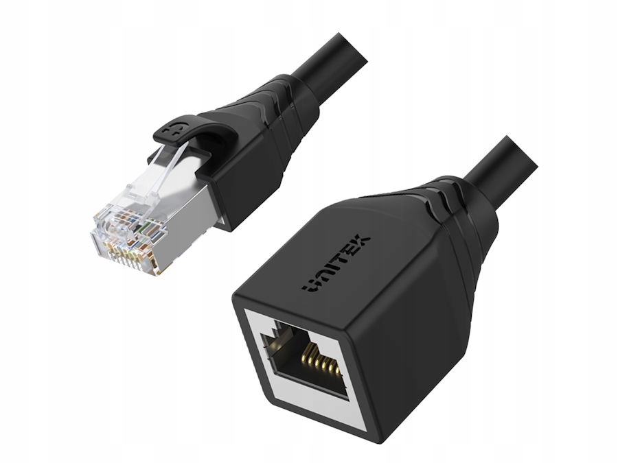 Patch cord Stp kat.6 przedłużacz 5,0m Unitek C1896BK-5M
