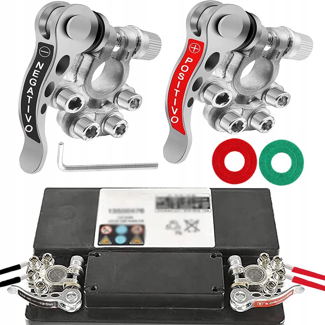 

Złącza Zacisków Akumulatora Dodatnie UJEMNE-2 szt.