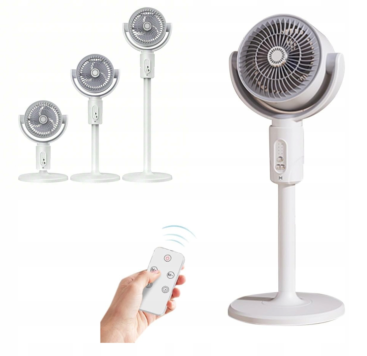 Bezdrátový Ventilátor Stojící Terasový Podlahový Ventilátor Na Akumulátor