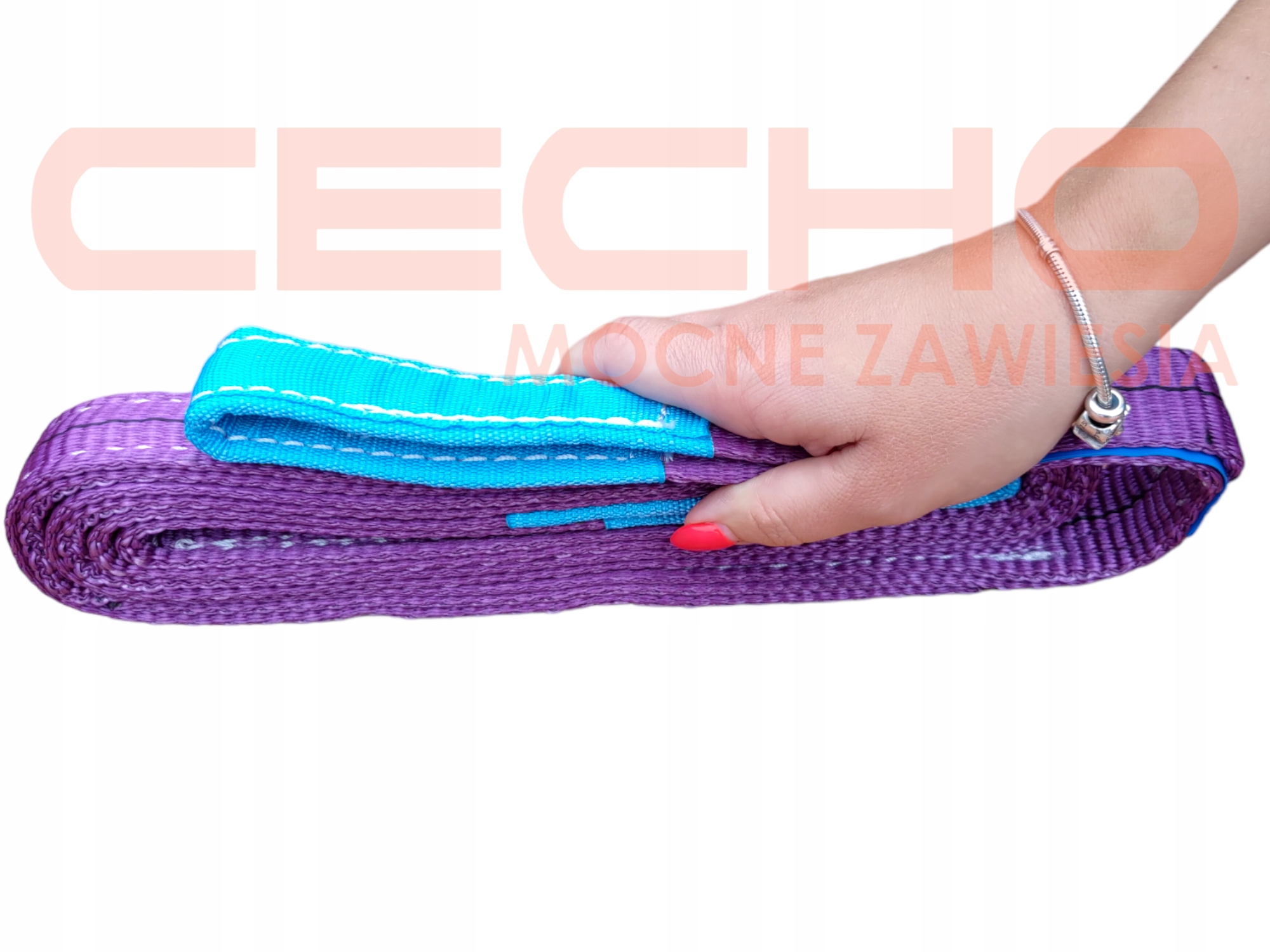 ZAWIESIE PASOWE 1T 2,0M Z PĘTLAMI TYP B-2 Marka inny