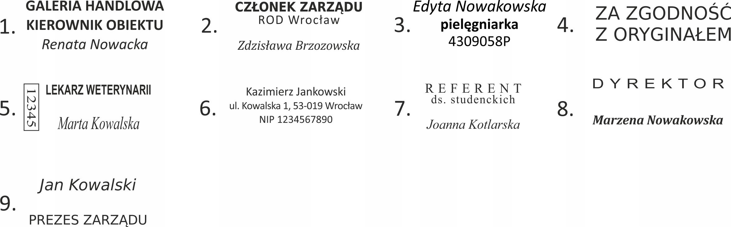 Pieczątka KIESZONKOWA COLOP do 4 wersów IMIENNA LEKARSKA kolory + ZAWIESZKA Liczba wersów 1-2 wersy 3-4 wersy