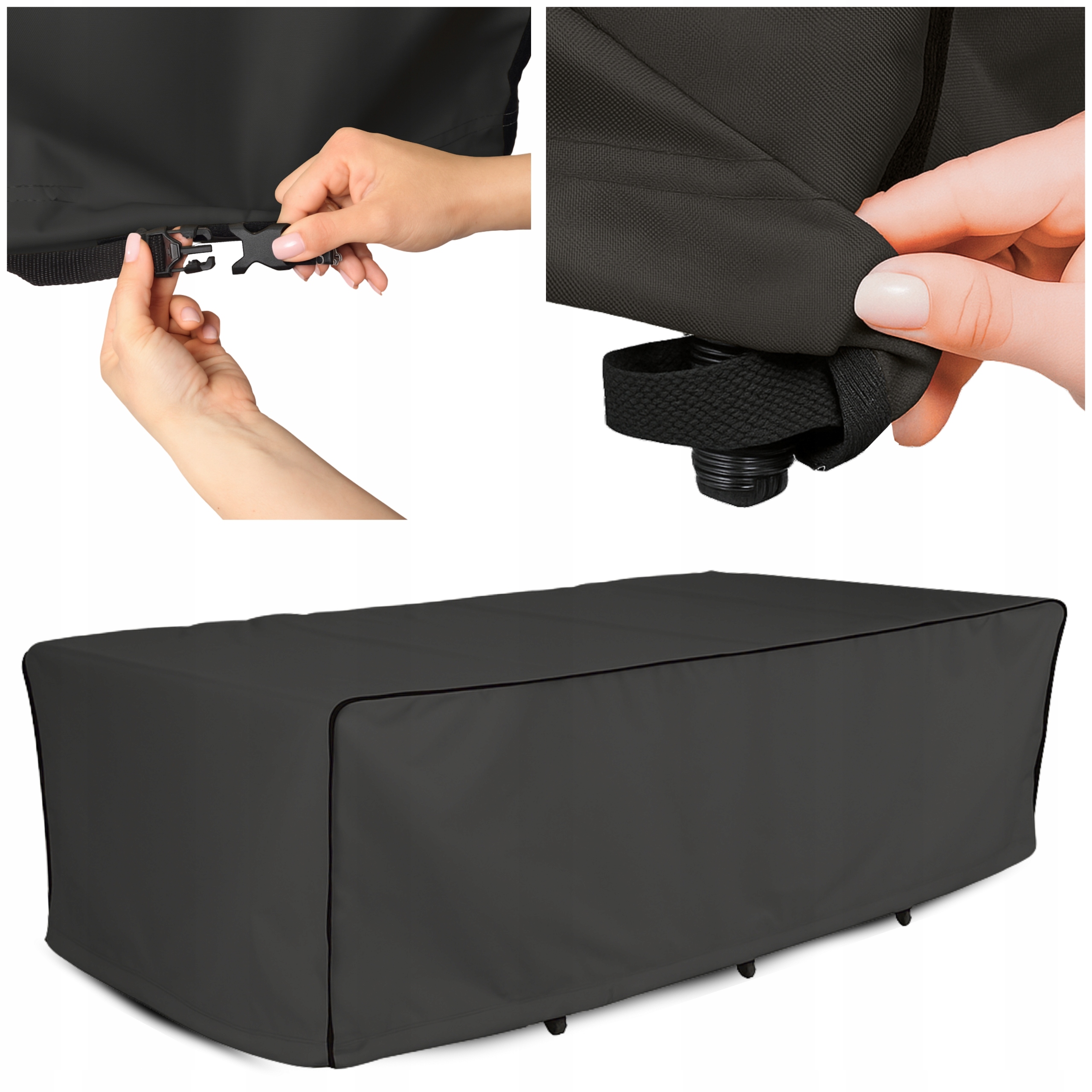 Obal na zahradní nábytek Voděodolný stůl na míru 200-250 cm Silný