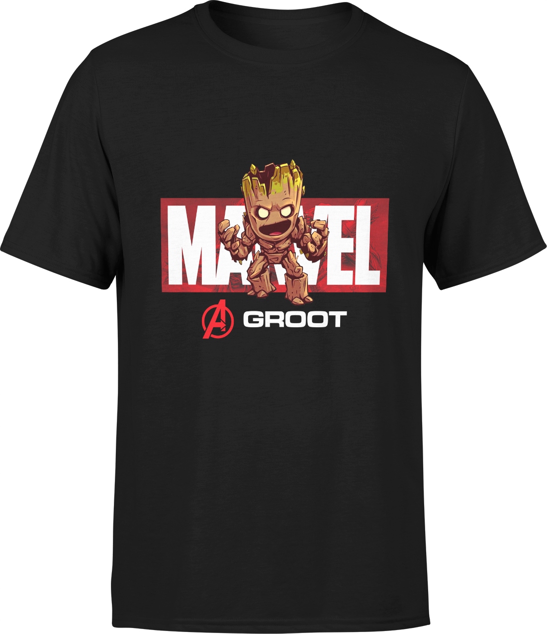 GROOT MARVEL KOSZULKA MĘSKA GROT T-SHIRT ROZ. 3XL MĘSKI TSHIRT Z NADRUKIEM