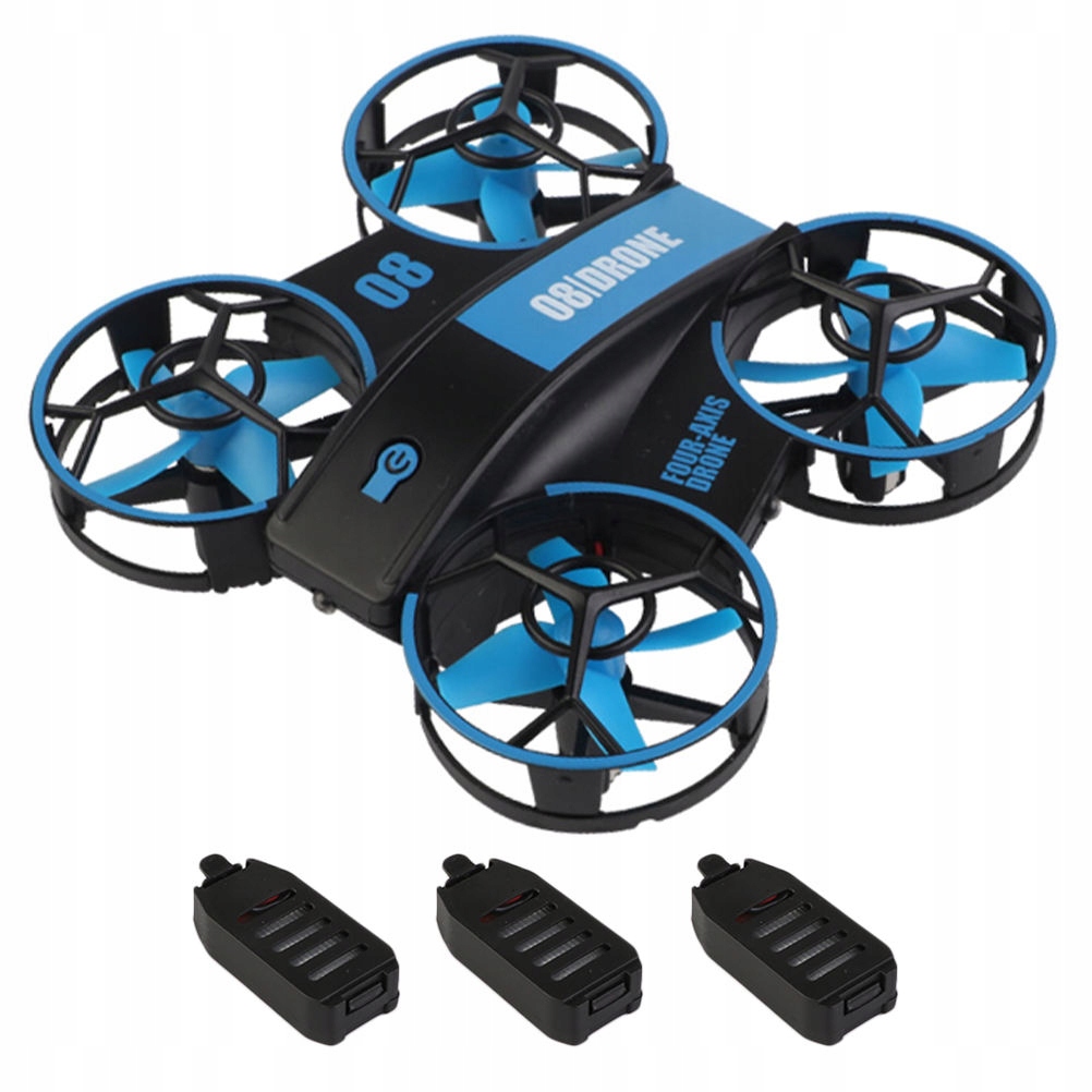 DRON RC Z TRYBAMI PRĘDKOŚCI I EFEKTOWNYM OŚWIETLENIEM LED DO LOTÓW NOCNYCH