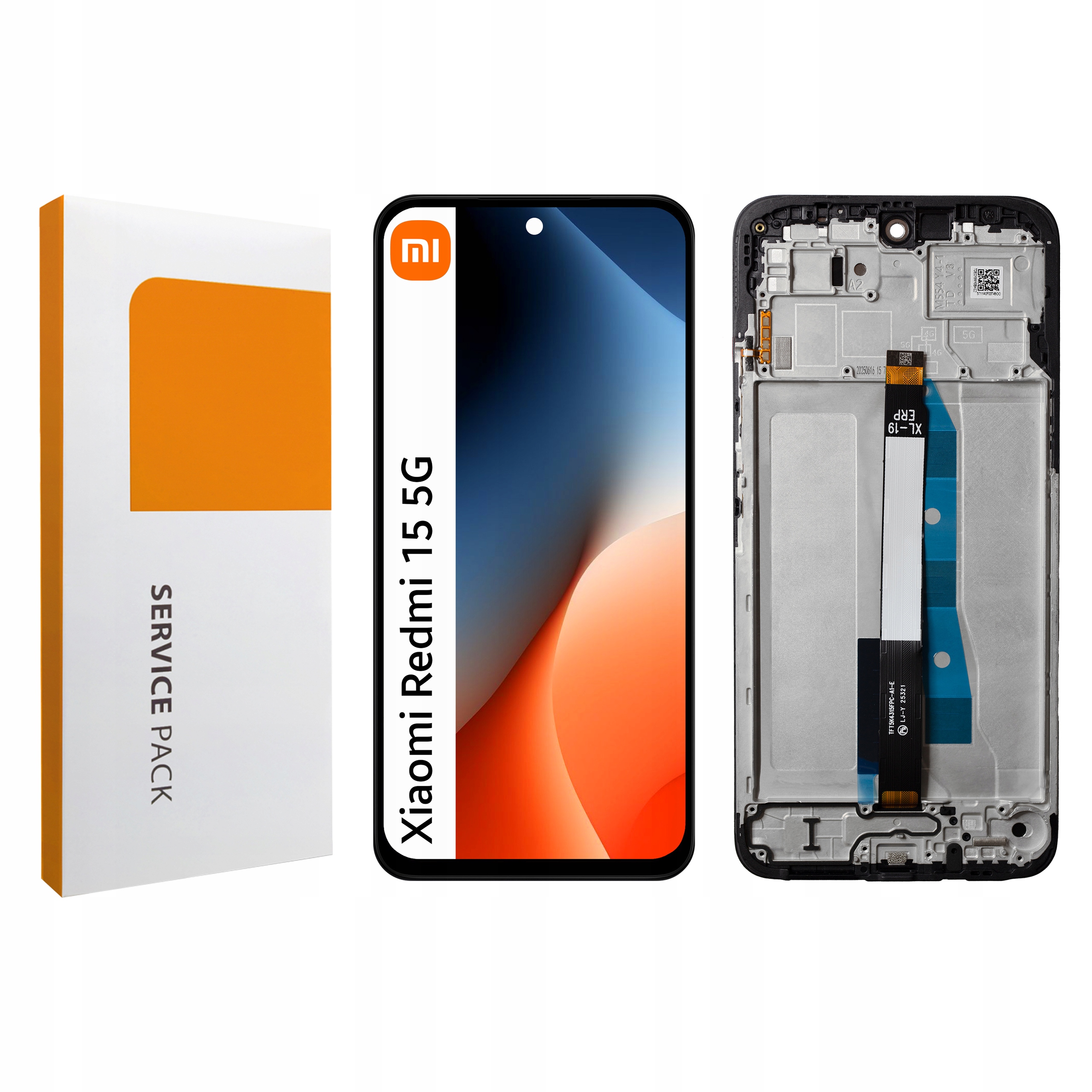 Originální Zila pro Xiaomi Redmi 15 5G Display Panel LCD Rámeček