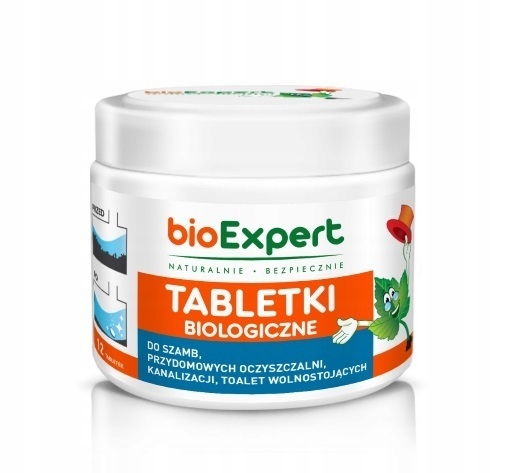 

Bioexpert Tabletki Biologiczne Oczyszczalnia 12SZT