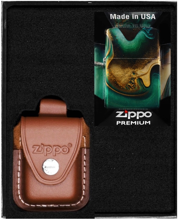 Sada Zippo Zapalovač Marble Design Dárkový No4