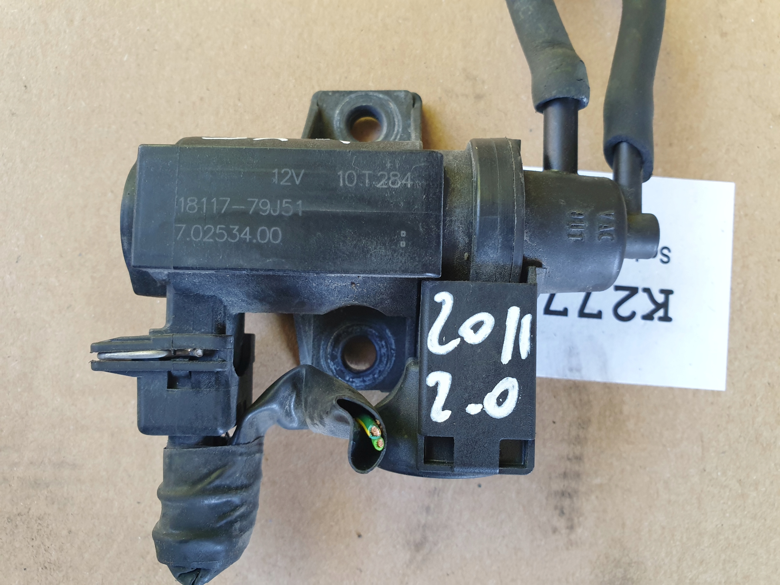 Sensor turbo SX4 SEDICI 2.0 MULTI JET 18117-79j51 2009