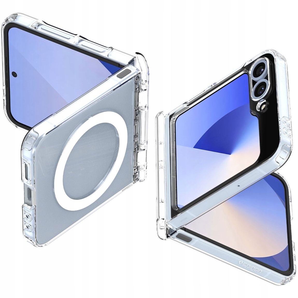 Puzdro Spigen pre Galaxy Z Flip7 Fe 6, puzdro pre MagSafe, odolné, pevné