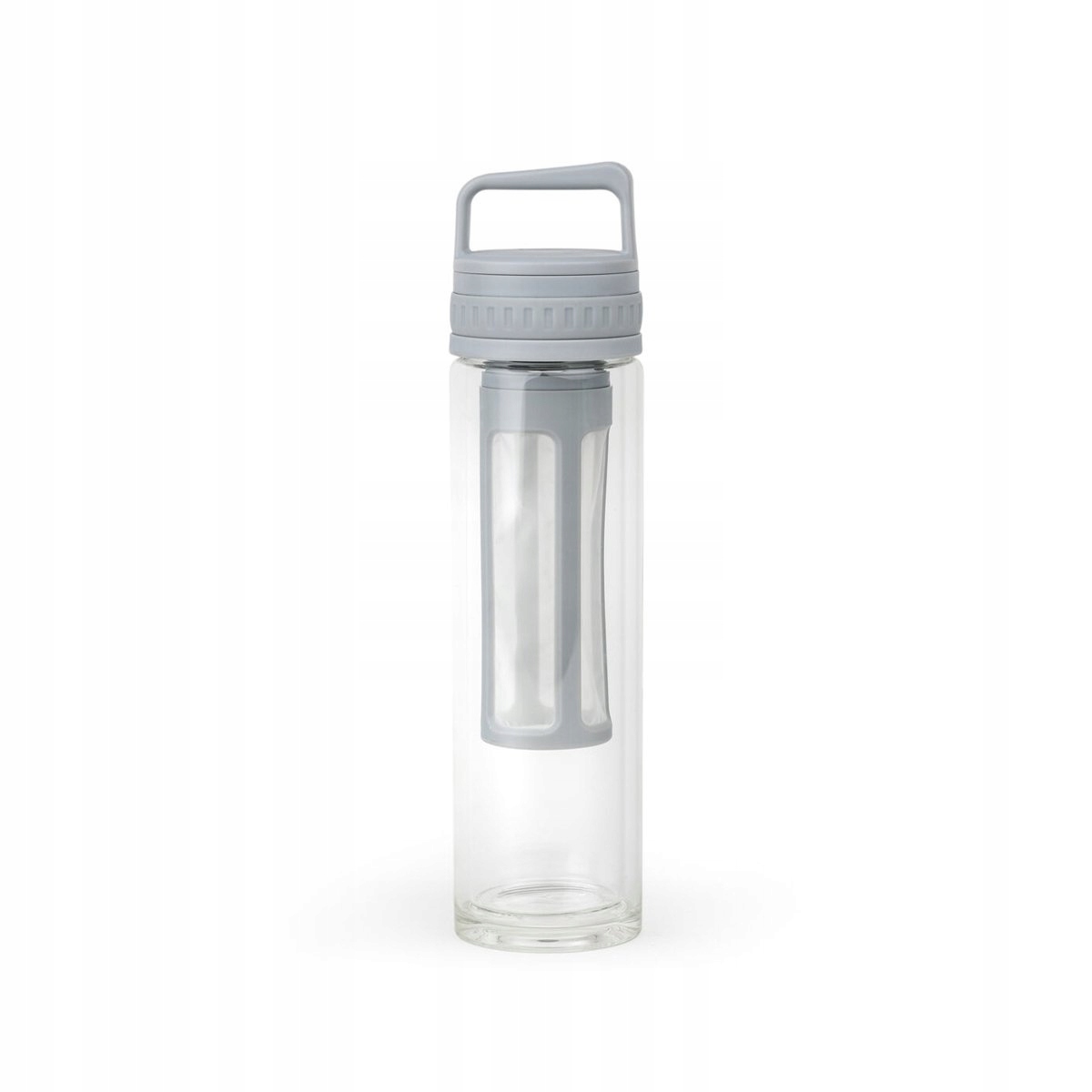 Skleněná Láhev Leopold Vienna Moshi 0.4 L s konvičkou Šedá Cold Brew
