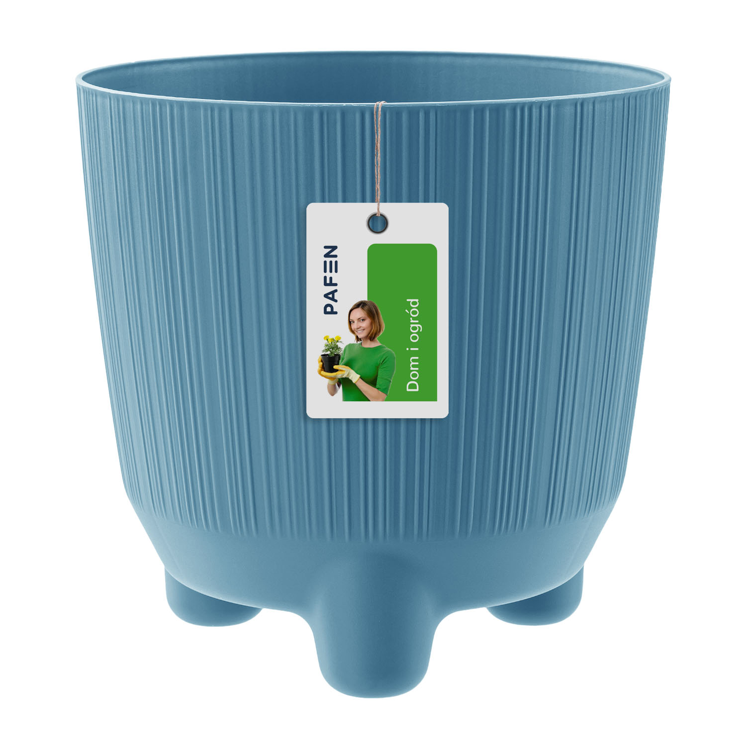 

Doniczka na nóżkach Donica Ryfo DRF200N Niebieski